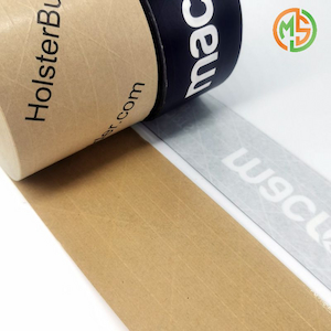 Branded Water Activated Reinforced Paper Kraft Tape