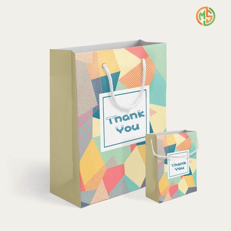 Logo Printed Jewelry Packaging Paper Bag