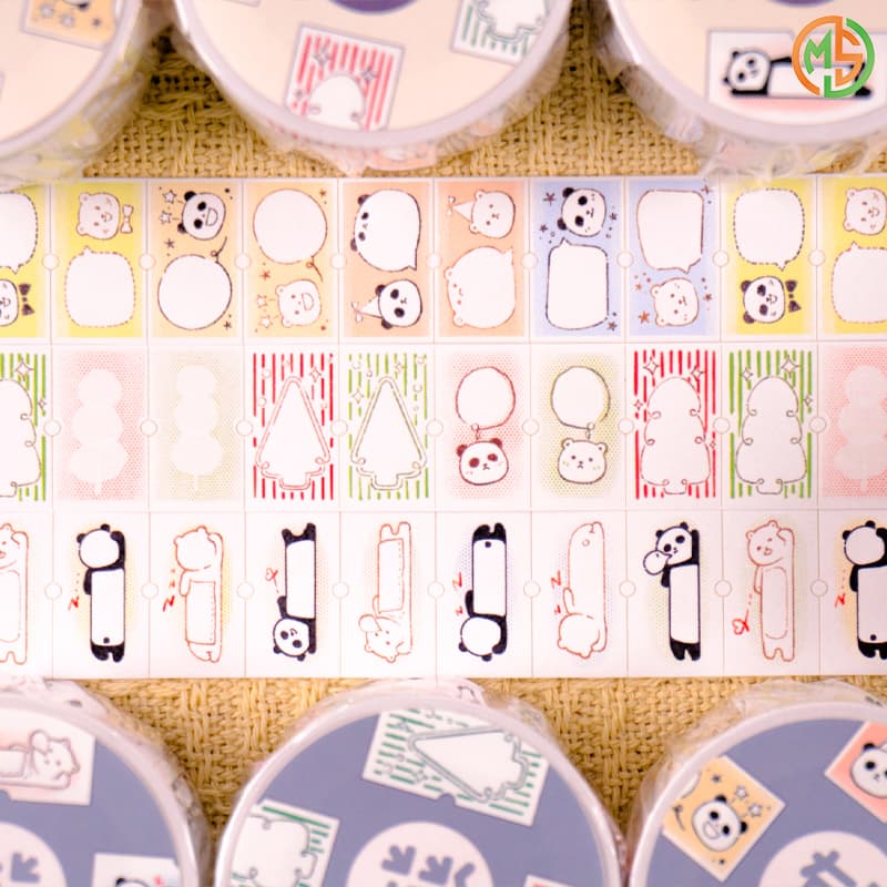 Waterproof Animal Die-Cut Washi Tape